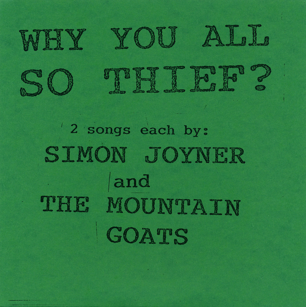 Cover of Why You All So Thief?